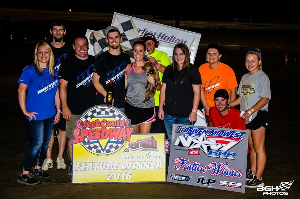 Frank Flud Three Peats with Driven Midwest NOW600 Outlaws at Creek County