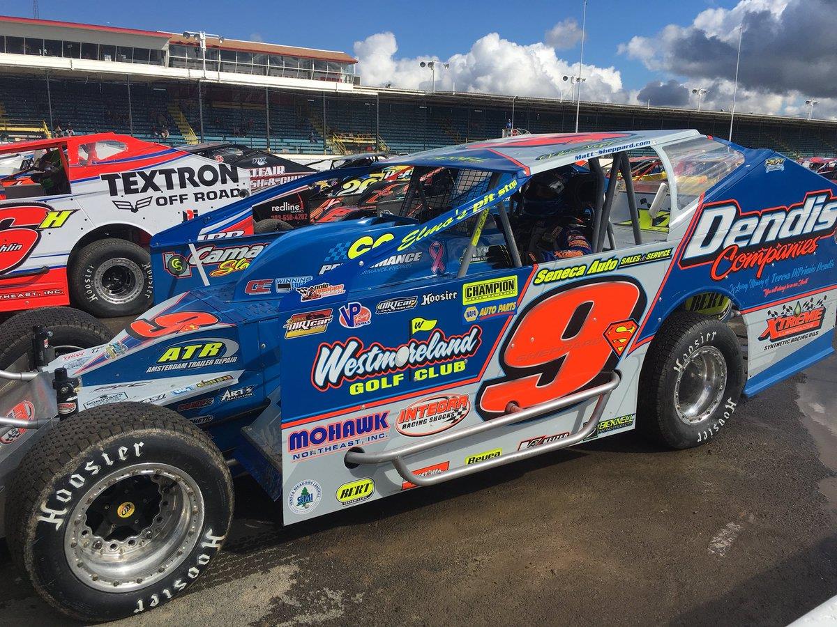 Matt Sheppard on Super DIRT Week pole