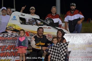 Hall wins feature and championship at Waynesfield