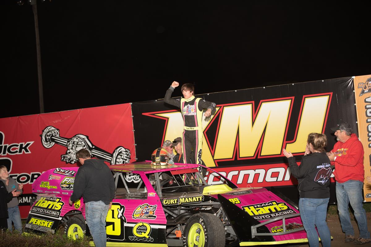 Murty Tops Field in Modifieds, Olson Repeats in Northern SportMods, and Reynolds, Knutson, Bryan, and Kilwine also Find Checkers
