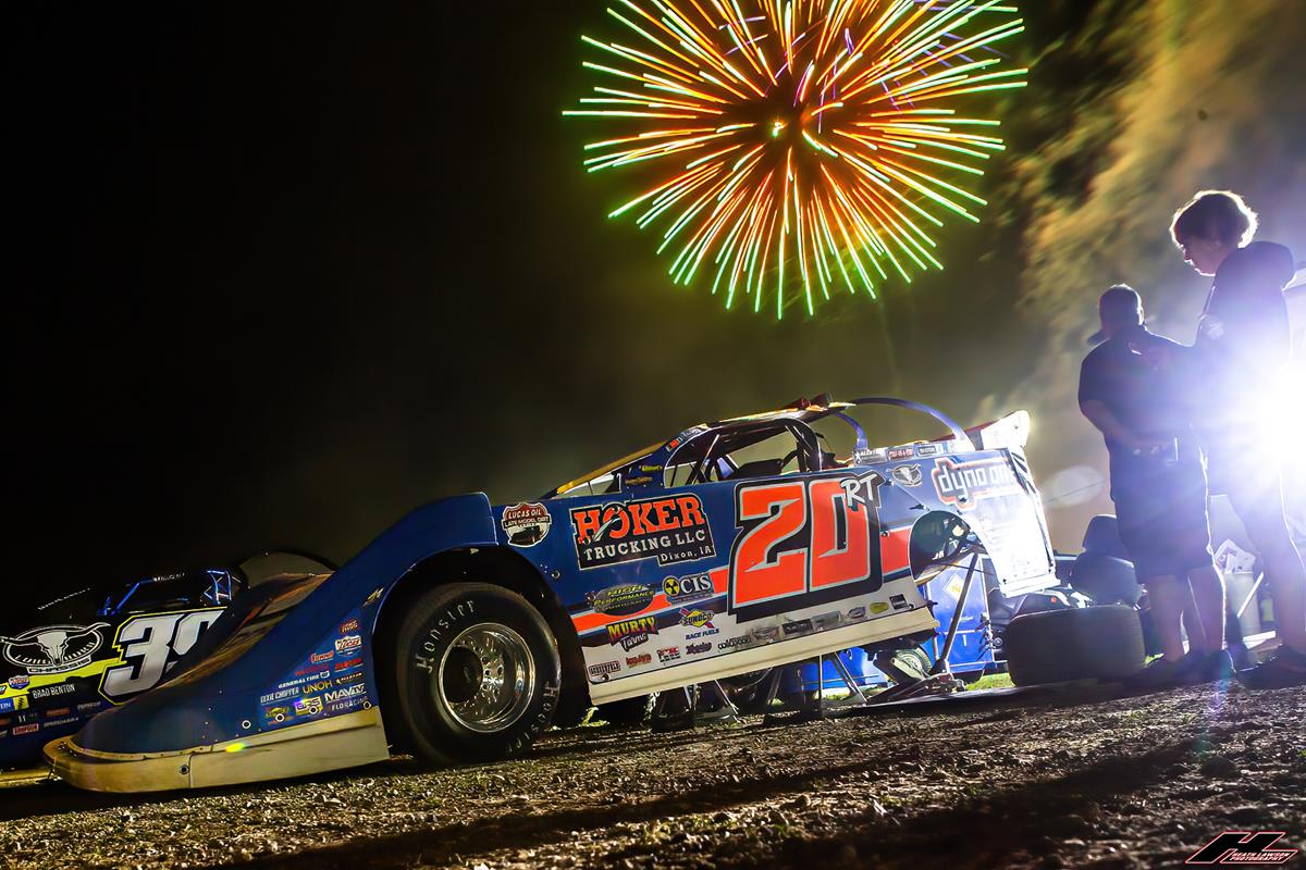 Muskingum County Speedway (Zanesville, OH) – Lucas Oil Late Model Dirt Series – Freedom 60 – June 30th-July 1st, 2023. (Heath Lawson photo)