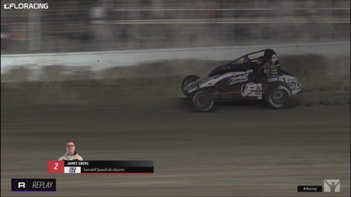 Edens Leads Swindell SpeedLab eSports Team to Podium at Limaland