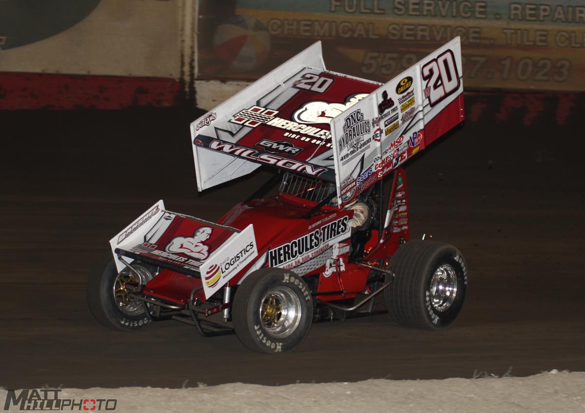 Wilson Aiming to Improve Career-Best Result at Stockton Dirt Track This Weekend
