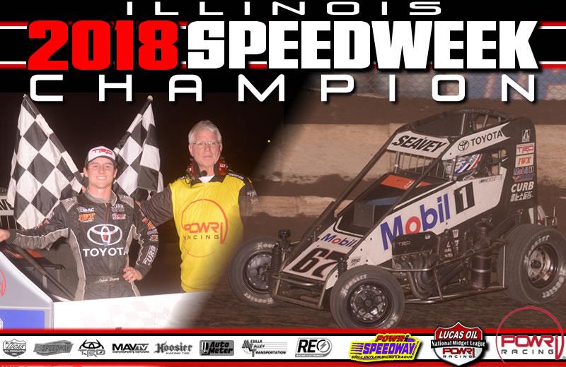 Seavey Takes POWRi Illinois SPEED Week Title
