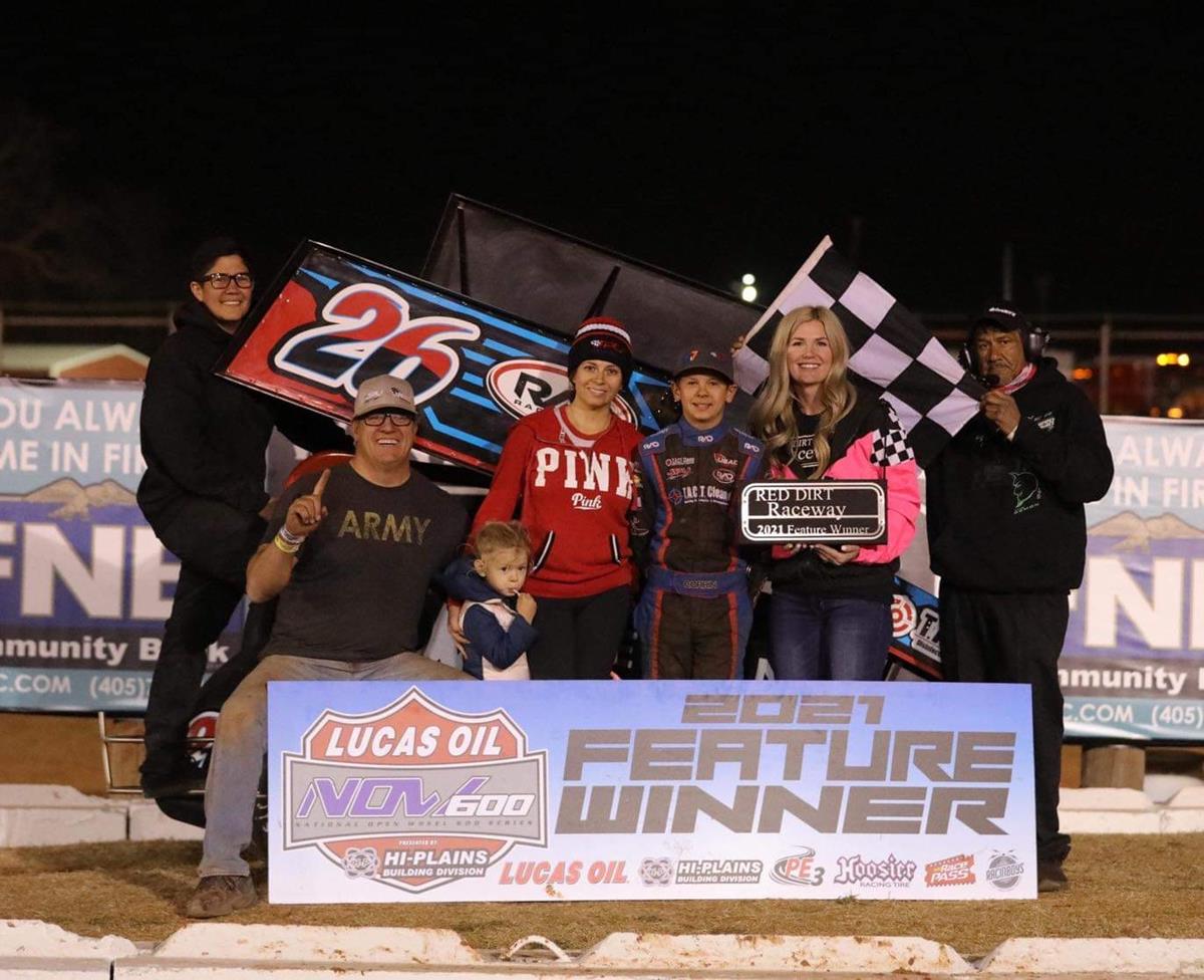 Flud and Rueschenberg Garner Lucas Oil NOW600 Series Triumphs at Red Dirt Raceway