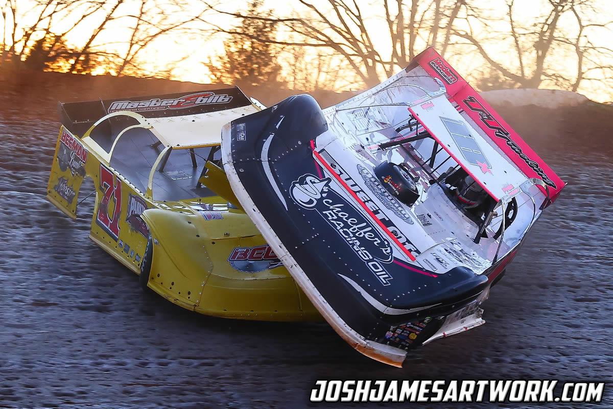 Talladega Short Track (Eastaboga, AL) – Ice Bowl – January 7th-8th, 2022. (Josh James Artwork)