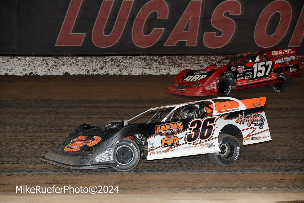 Lucas Oil Speedway (Wheatland, MO) – Lucas Oil Midwest Late Model Racing Association – Lucas Oil Spring Nationals – April 12th-13th, 2024. (Mike Ruefer Photo)