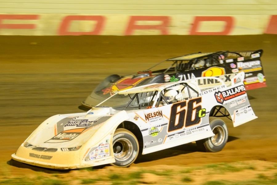Cosner attends Nittany 50 at Clinton County Speedway