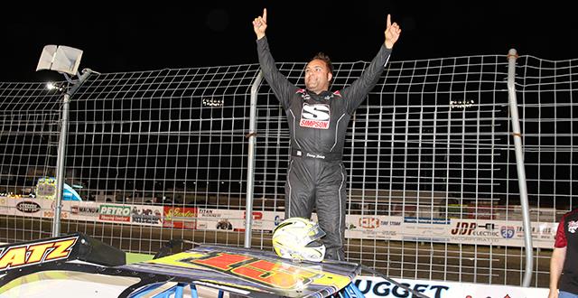 Schatz Cruises to Late Model win