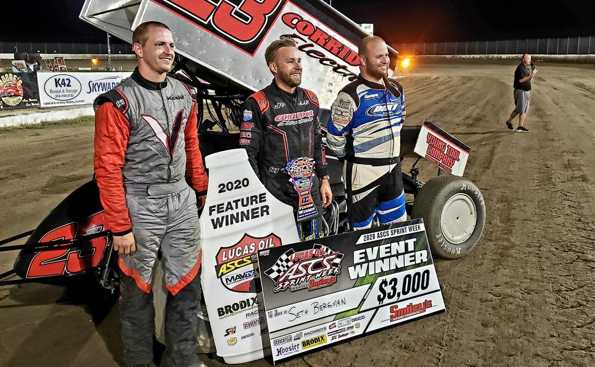 Bergman Bags Lucas Oil ASCS Sprint Week Win At 81-Speedway