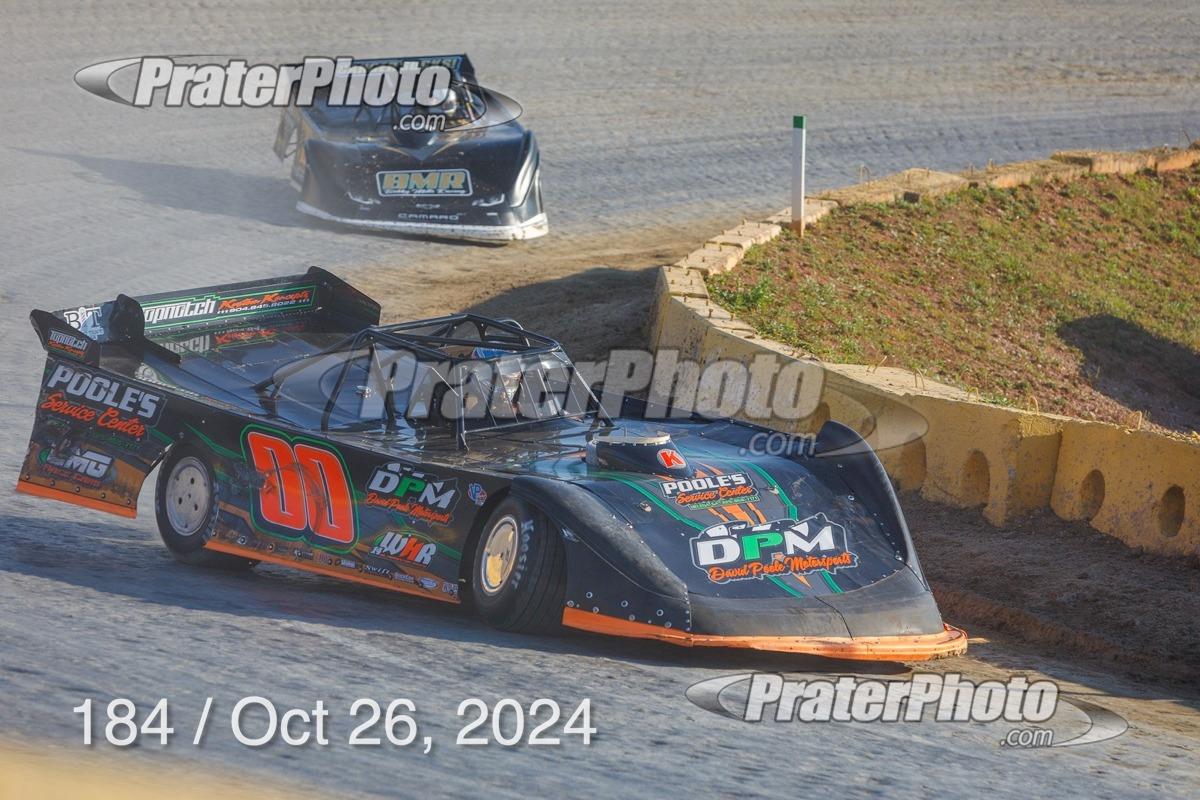 Senoia Raceway (Senoia, GA) – Topless Outlaw Dirt Racing Series – Pollard Memorial – October 26th, 2024. (Prater Photo)