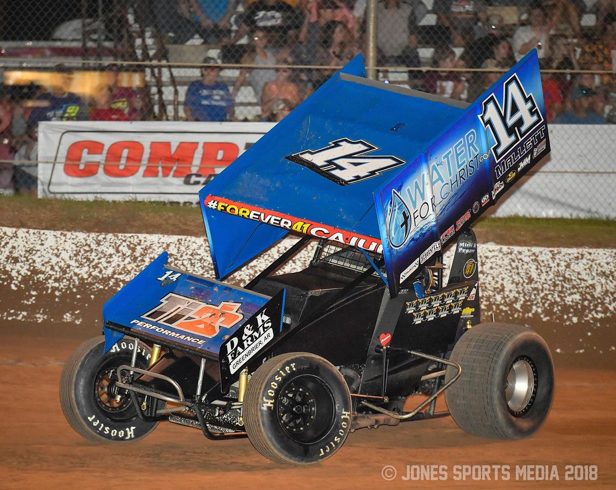 Mallett Earns Top Five on Opening Night of Short Track Nationals and Top 10 During Finale