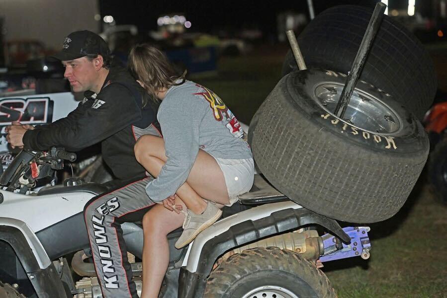 Needmore Speedway (Norman Park, Ga.) – Crate Racin’ USA – Gene Maine Memorial – May 13th, 2023. (Dirt Scenes Photo)