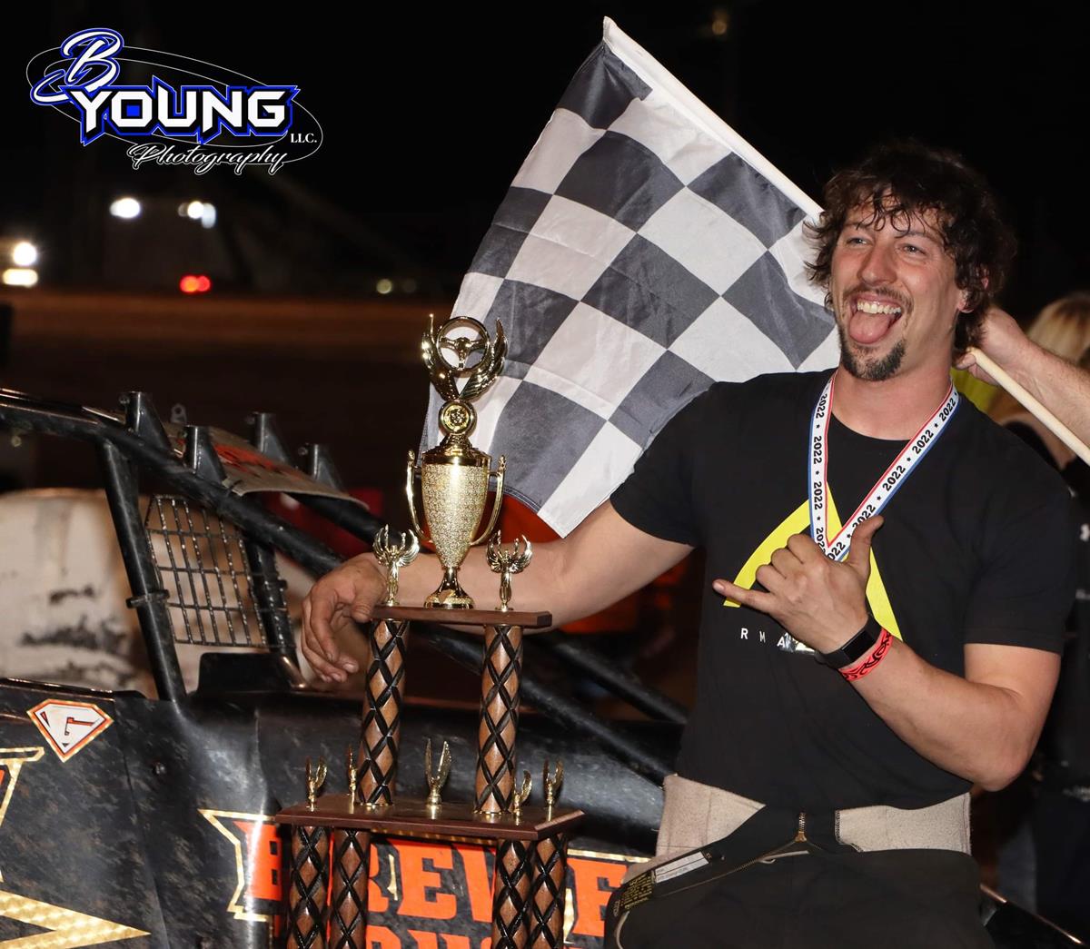 Gardner Crowned I-30’s Wingless Short Track Nationals King in Thriller!