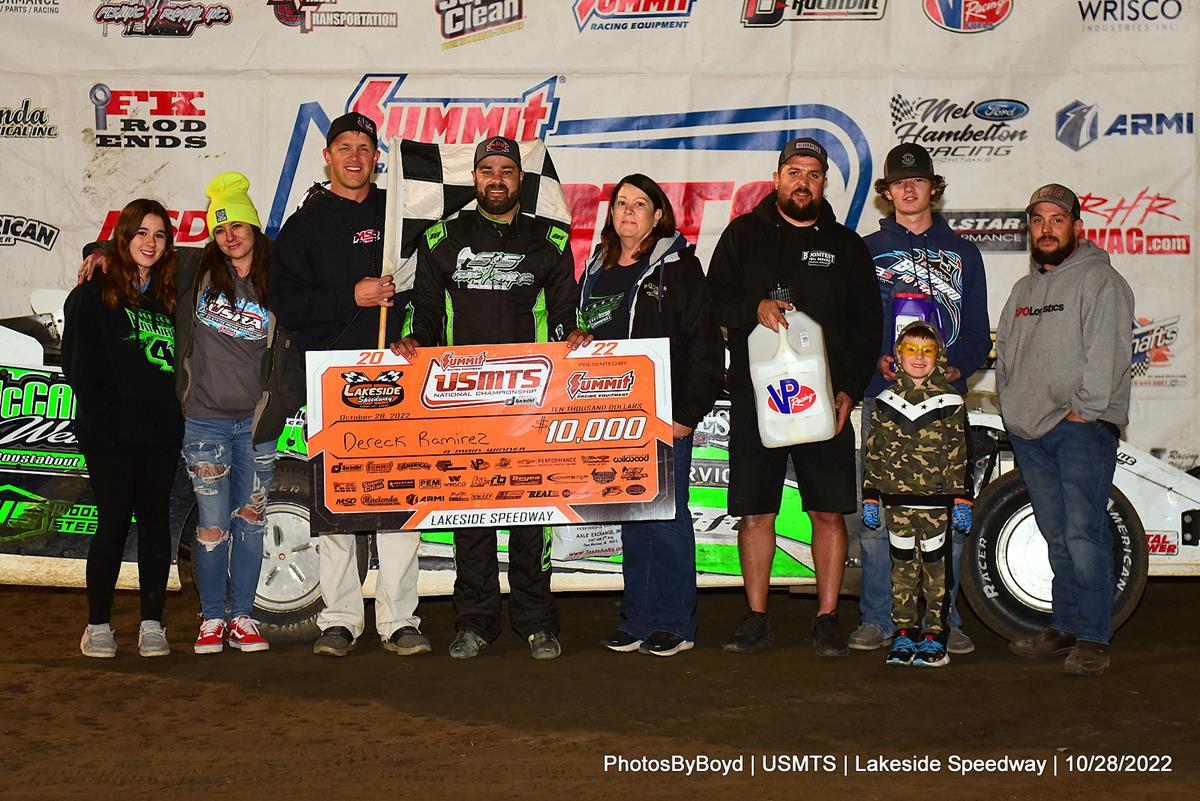 Lakeside Speedway (Kansas City, KS) – United States Modified Touring Series – Kansas City Sizzler – October 8th, 2022. (Todd Boyd photo)