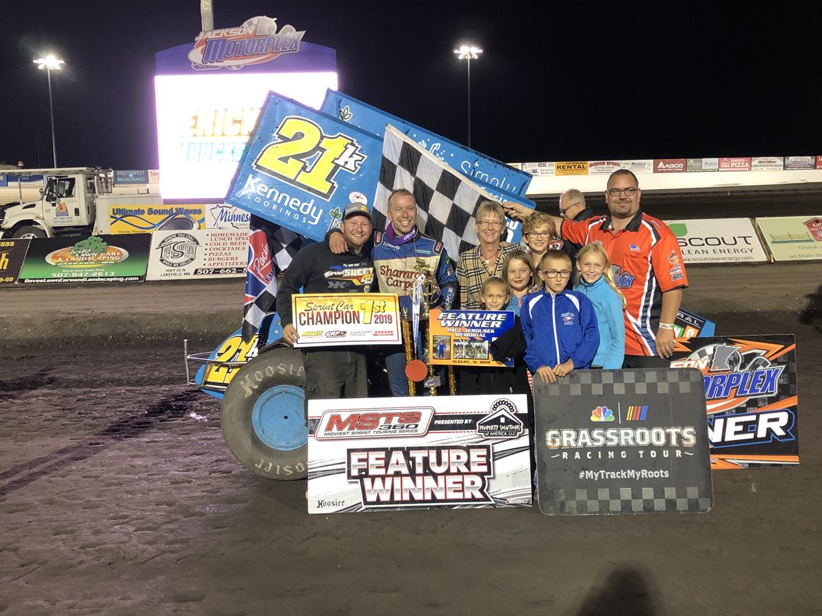 Kennedy and Mueller Earn First Wins of Season at Jackson Motorplex During Big Country 107.7 Night of DeKalb/Asgrow 360 Nationals