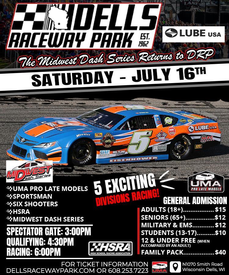 SATURDAY NIGHT LIVE AT DELLS RACEWAY PARK