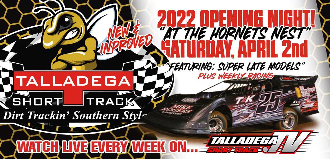 Talladega Short Track | April 2nd!