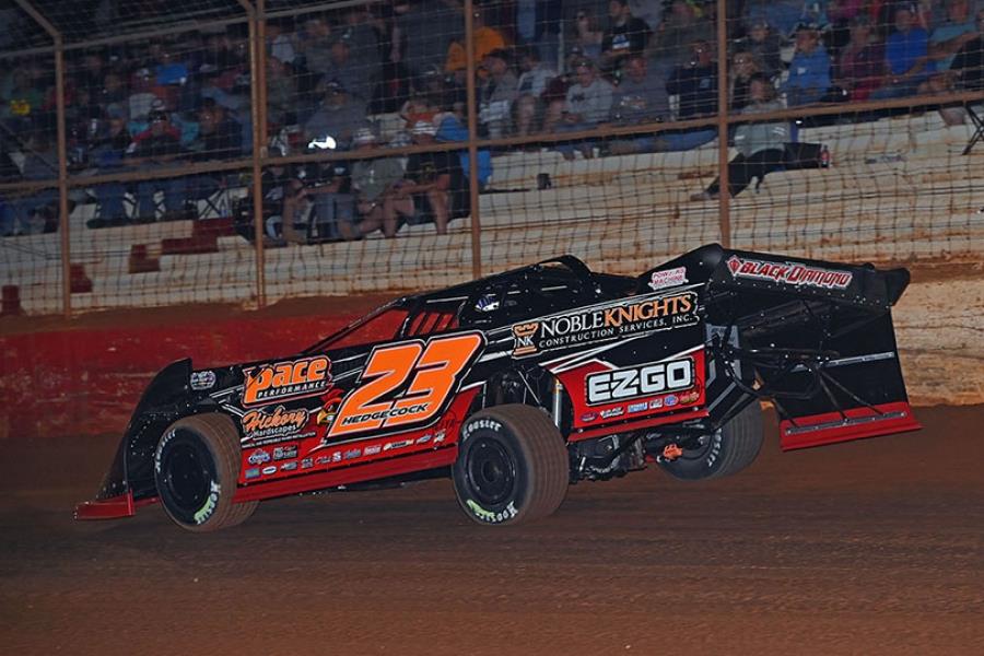 Talladega Short Track (Eastaboga, AL) – Crate Racin’ USA – Red Farmer Tribute – September 30th-October 1st, 2022. (Brian McLeod photo)