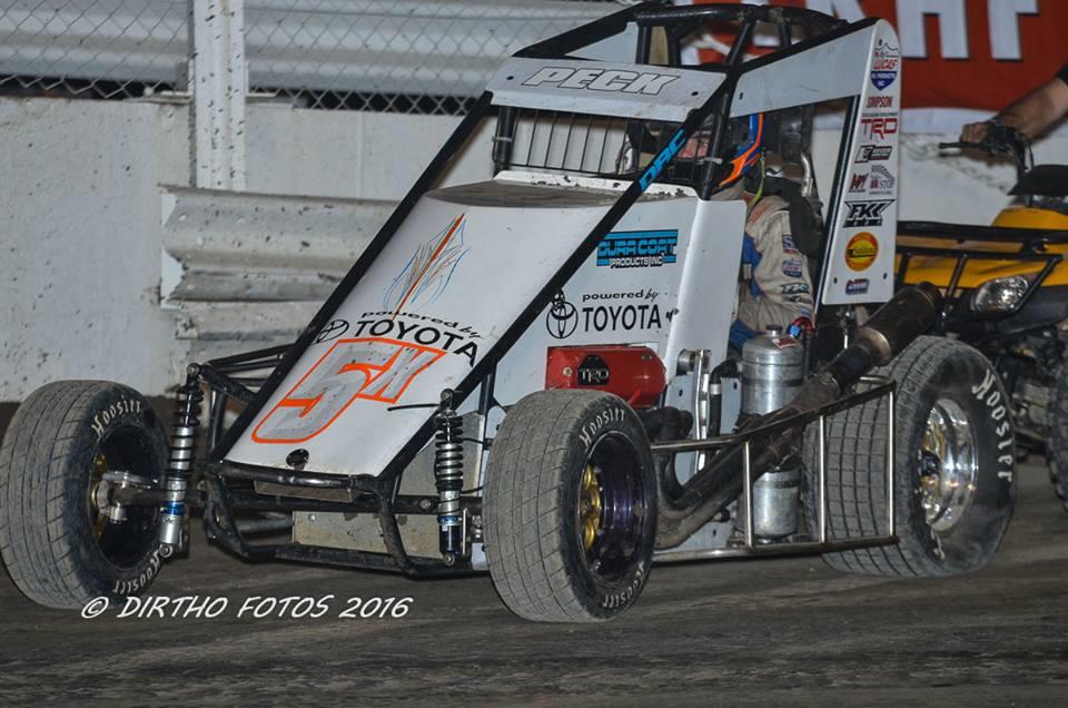 Peck Garners Four Straight Top-Ten Finishes in POWRi Action