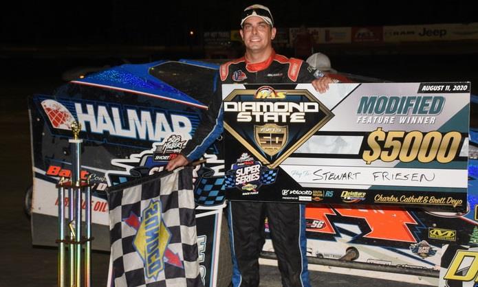 Titans Battle at Delaware International, Stewart Friesen Wins His Second ‘Diamond State 50’