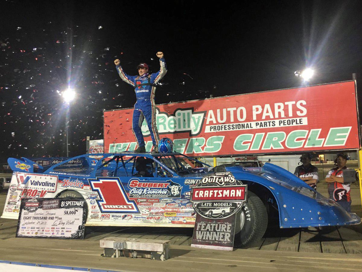 Sheppard completes WOO Late Model sweep at 81 Speedway