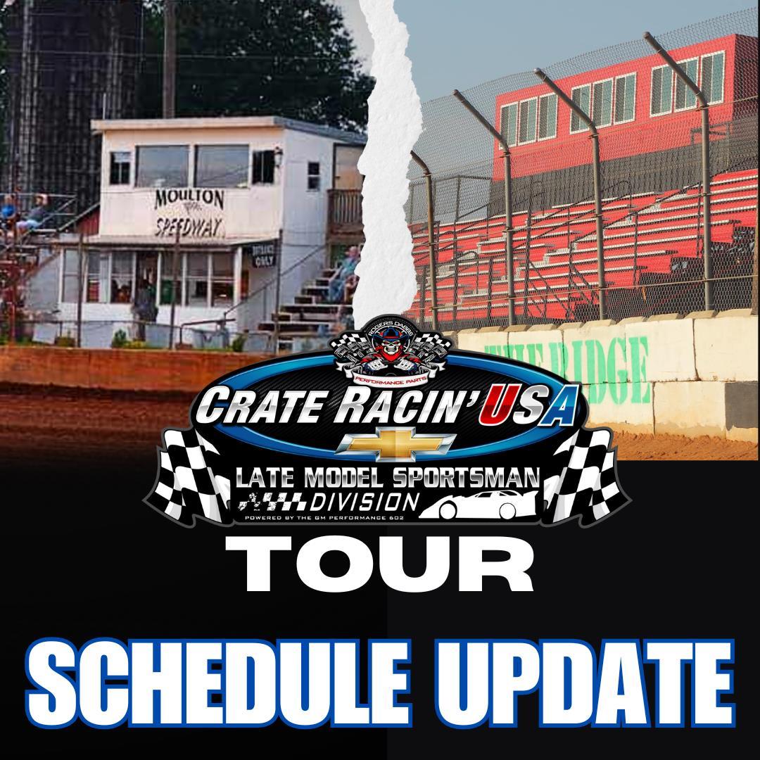 Rogers-Dabbs Performance Parts Late Model Sportsman Tour Announces Schedule Change and New Venue