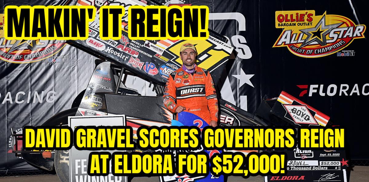 David Gravel scores Governors Reign title at Eldora for $52,000