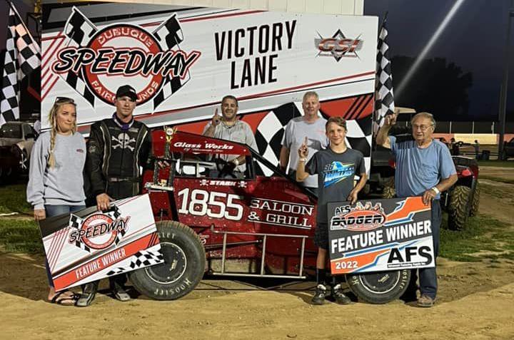 Stark Takes First Badger Victory with Clean Sweep at Dubuque