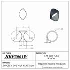 HRP Tube Spacers, 1.75 Split