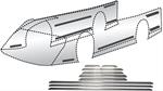 Keyser Mfg Late Model Aluminum Body Brace Kit