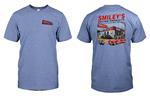 Smileys Tire Shop Tee - Vintage Blue