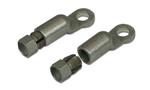 Moroso Battery Cable Remote Fitting End Kit, Brass - 3/8 2 pc