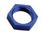 SRP Bulkhead Locknut Fittings, Blue
