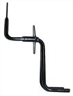 SRP Steel Straight Side Mount Throttle Pedal, Black