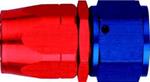 SRP Straight Reusable Aluminum Fittings, Red/Blue