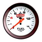 Quickcar Extreme 2-5/8 Fuel Pressure Gauge, 0-15 psi
