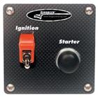 Longacre Carbon Fiber Flip Ignition/Starter Panel
