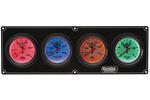 Quickcar Extreme 4-Gauge Panel, OP WT OT FP