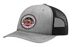 Smileys Checkers or Wreckers Hat, Heather Grey/Black