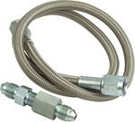 QuickCar 48 Gauge Line Kit, Braided Steel with Fittings