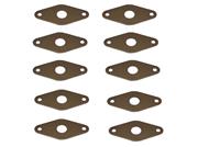 HRP Aluminum Hood Plates/Body Savers, 10-Pack
