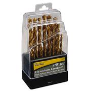 Titan Tools 22-Piece Titanium Drill Bit Set