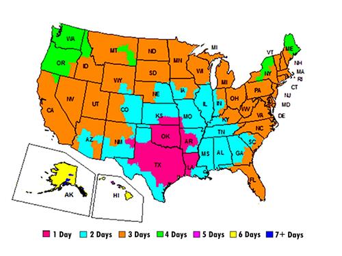 FedEx Transit Times
