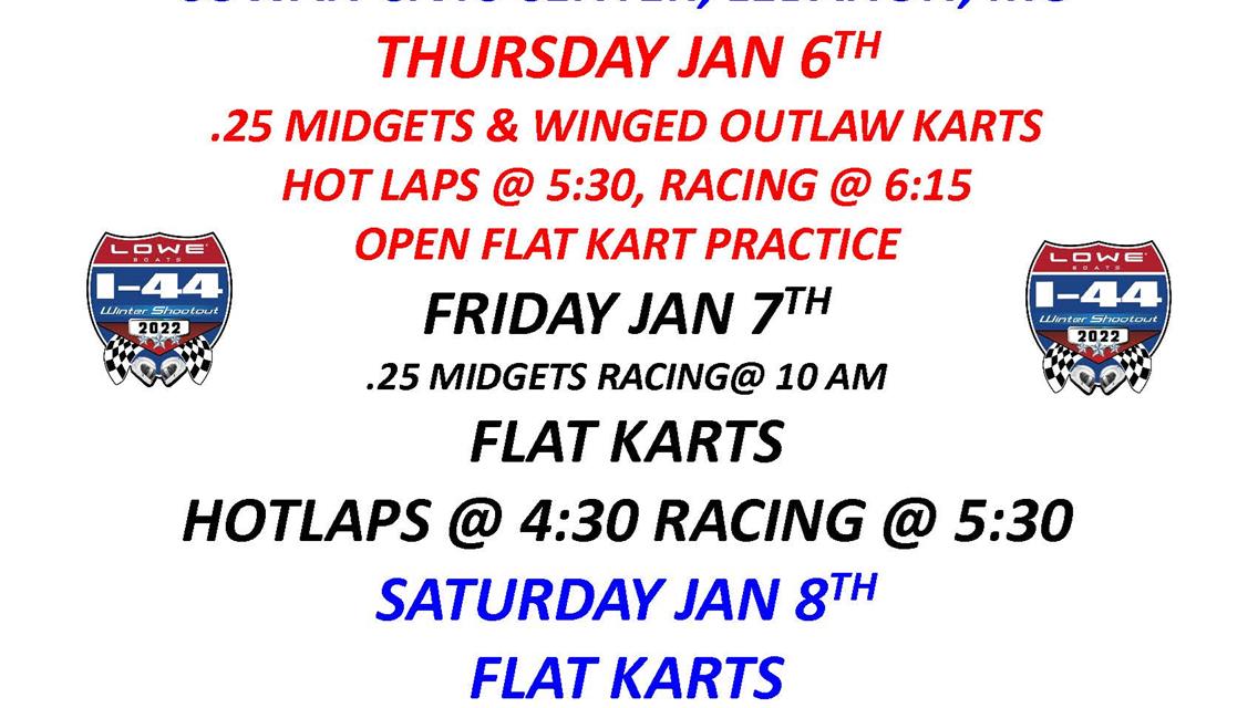 2022 LOWE BOATS I-44 WINTER SHOOTOUT RETURNS INDOORS THIS WEEK!