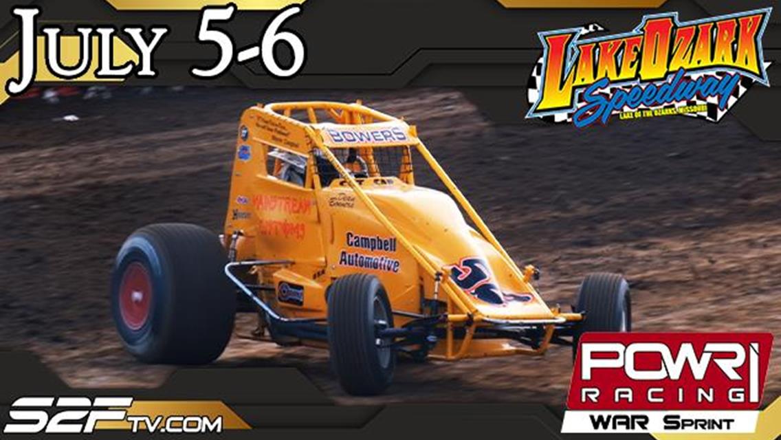 POWRi War Prepares For Independence Celebrations At Lake Ozark Speedway