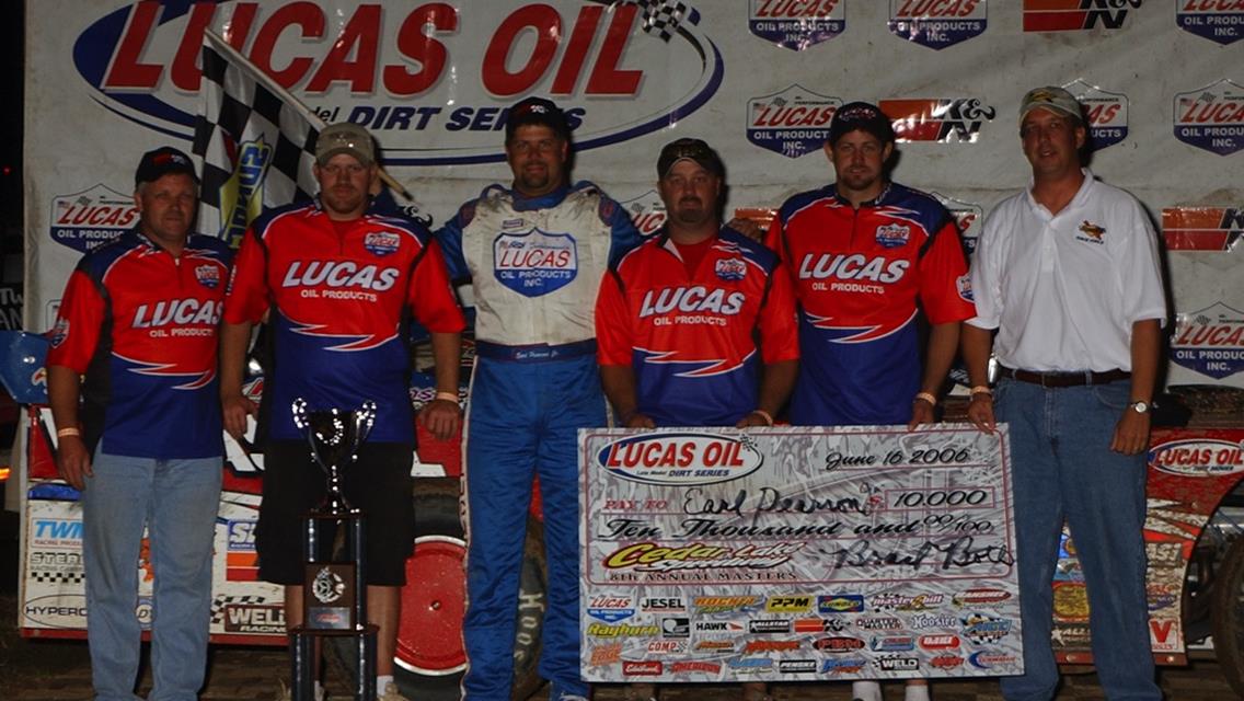 The Name is Earl Pearson Jr Atop The Winners List at Cedar Lake Speedway