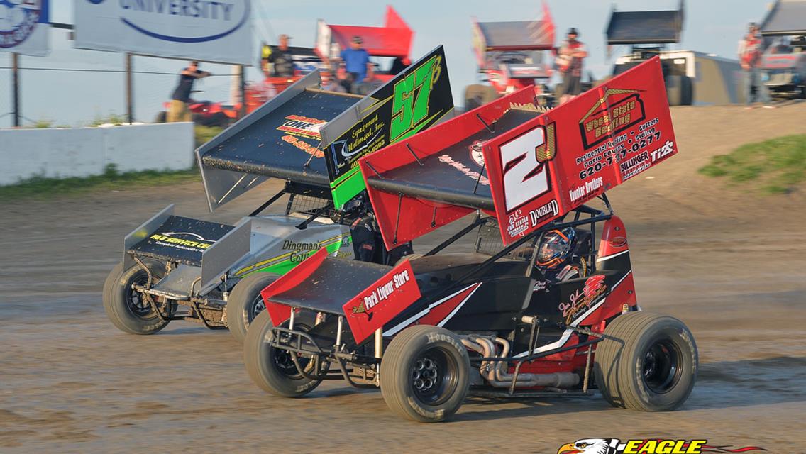 Blurton Produces Pair of Top Fives at Eagle Raceway to Keep Momentum Rolling