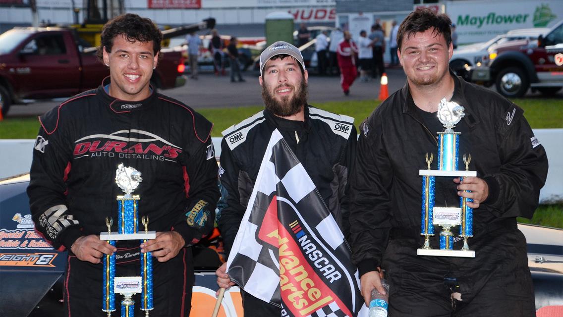 NELCAR Legends and Bando’s Invade Hudson; Leary, Eldredge, Fraser take wins in weekly divisions!