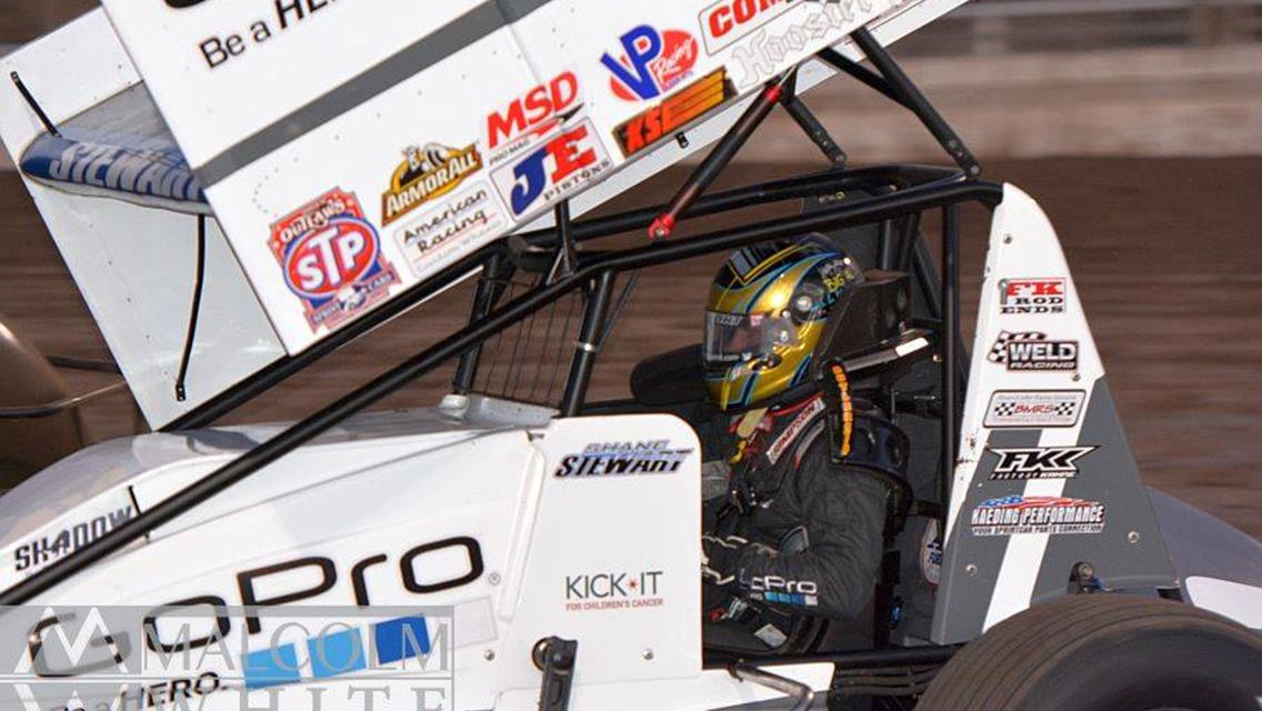 Unique Big Al Kids &amp; Motorsports Foundation Helmet Worn by Shane Stewart During World of Outlaws Win Up for Raffle